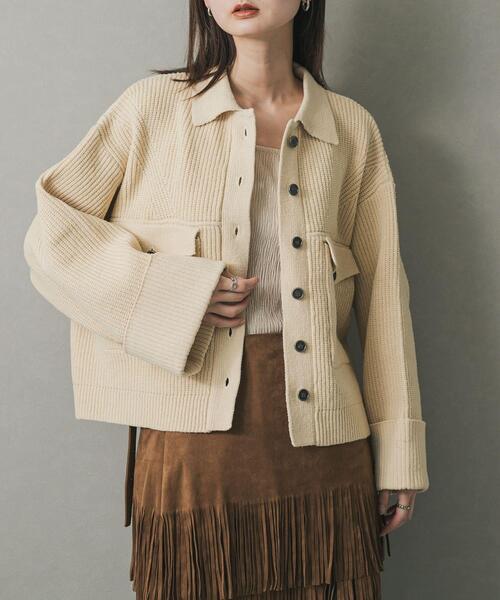 セール】ニットショートジャケット（その他アウター）｜SENSE OF PLACE