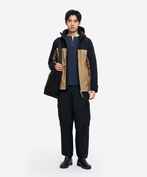 AIGLE（エーグル）の「ポーラーテック ハーフプラケットフリース（スウェット・メンズ・ダークネイビー・M/L）」の2枚目の写真