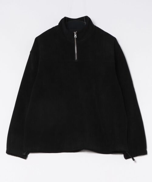 many men many mind（メニーメンメニーマインド）の「MANYMENMANYMINDS / カットコーデュロイ/ハーフZIP（スウェット・メンズ・ベージュ/ブラック・LARGE/X-LARGE/MEDIUM）」の12枚目の写真