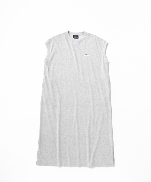 THOUSAND MILE（サウザンドマイル）の「[L's]FRENCH SLEEVE OP T/C JERSEY/フレンチスリーブワンピース（ワンピース・レディース・グリーン/チャコールグレー/グレー/ブラック/ネイビー/ホワイト・FREE）」の5枚目の写真