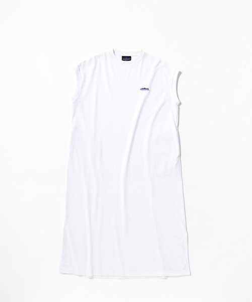 THOUSAND MILE（サウザンドマイル）の「[L's]FRENCH SLEEVE OP T/C JERSEY/フレンチスリーブワンピース（ワンピース・レディース・グリーン/チャコールグレー/グレー/ブラック/ネイビー/ホワイト・FREE）」の2枚目の写真