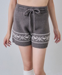 OLIVE des OLIVE | ニットショートパンツ(その他パンツ)