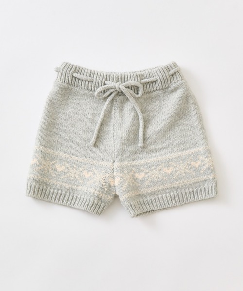 OLIVE des OLIVE（オリーブデオリーブ）の「ニットショートパンツ（その他パンツ・レディース・オフホワイト/トップグレー/スミクロ・FREE）」の8枚目の写真