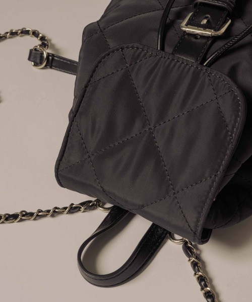 NEUNA（ヌナ）の「キルティングリュック（バックパック/リュック・レディース・ブラック/ブラウン・FREE）」の16枚目の写真