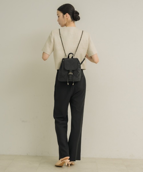 NEUNA（ヌナ）の「キルティングリュック（バックパック/リュック・レディース・ブラック/ブラウン・FREE）」の17枚目の写真