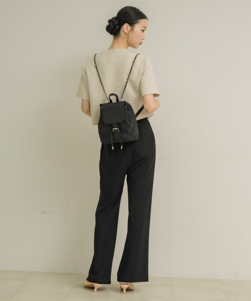 NEUNA（ヌナ）の「キルティングリュック（バックパック/リュック・レディース・ブラック/ブラウン・FREE）」の13枚目の写真