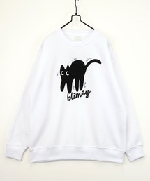 【GROOVY STORE】アメカジスウェットクルーワイドシルエット裏起毛