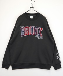 【GROOVY STORE】アメカジスウェットクルーワイドシルエット裏起毛
