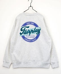 【GROOVY STORE】アメカジスウェットクルーワイドシルエット裏起毛