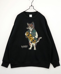 Burner（バーナー）の「【GROOVY STORE】アメカジスウェットクルーワイドシルエット裏起毛（スウェット・メンズ）」