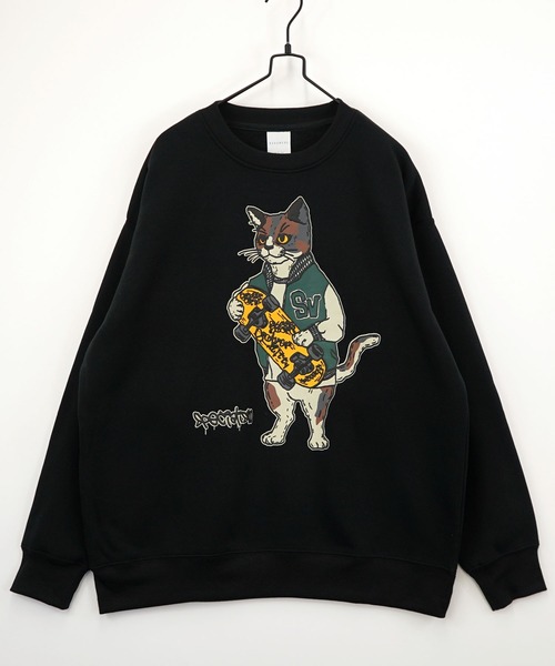 Burner（バーナー）の「【GROOVY STORE】アメカジスウェットクルーワイドシルエット裏起毛（スウェット・メンズ・ホワイト×グレー/杢グレー/ブラック/スモーキーグリーン系/スミクロ/グリーン系その他/ネイビー系1/ホワイト/ライトブラック/ホワイト系その他3/ホワイト系その他/ブラウン/ブラック系その他2/スモークピンク/ブラック系その他3/ネイビー系/ホワイト系その他2/ブラック系その他/ダークグリーン/霜降りグレー/ブラック系その他4/グレー系/ホワイト系その他4/ダークグリーン系2/ブラック系その他5/ネイビー系2/ブラック系その他7/ホワイト系その他5/ホワイト系その他6/グレー系2/ネイビー系3/ブラック系その他6・LL/M/L）」の10枚目の写真