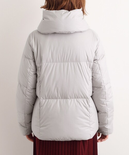 名品アウター／800FP・多機能】つつまれダウンショート（ダウン