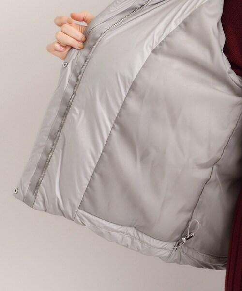 grove(グローブ)の「【名品アウター/800FP・多機能】つつまれダウンショート(ダウンジャケット/コート・レディース・ブラック/ナチュラル/アイボリー・03/02/04/05/01)」の9枚目の写真