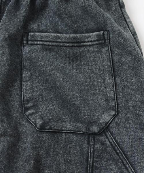 FREAK'S STORE(フリークスストア)の「ワイドシルエット ダブルニー スウェットパンツ(スウェットパンツ・メンズ・ブラック/ライトグレー/チャコールグレー・MEDIUM/LARGE)」の4枚目の写真