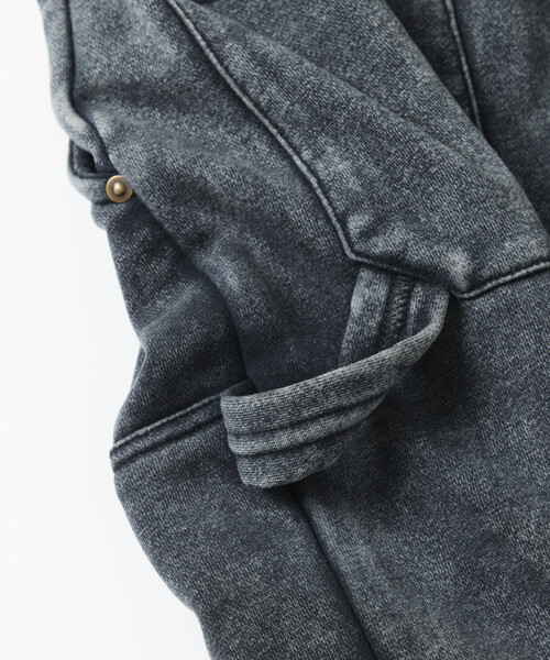 FREAK'S STORE(フリークスストア)の「ワイドシルエット ダブルニー スウェットパンツ(スウェットパンツ・メンズ・ブラック/ライトグレー/チャコールグレー・MEDIUM/LARGE)」の5枚目の写真