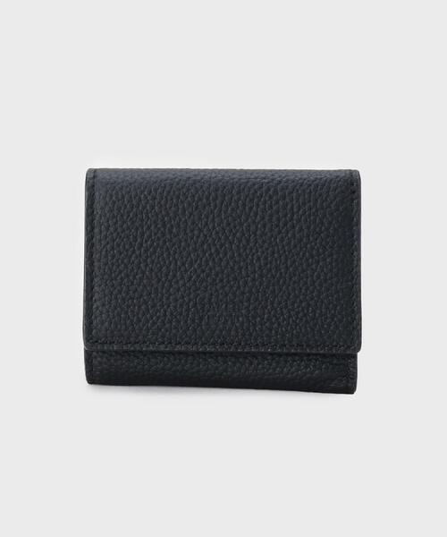 TAKEO KIKUCHI(タケオキクチ)の「ソフトシュリンクレザー三つ折り財布(財布・メンズ・ブルー系その他/ブラック/ダークオレンジ/ダークグリーン・00)」の15枚目の写真