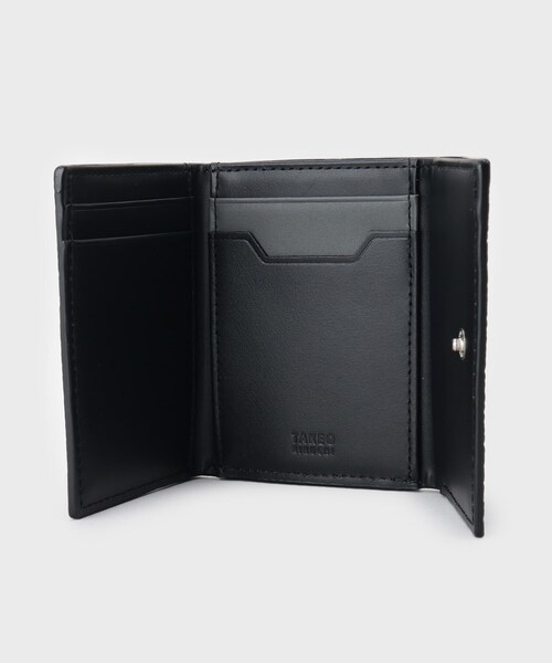 TAKEO KIKUCHI(タケオキクチ)の「ソフトシュリンクレザー三つ折り財布(財布・メンズ・ブルー系その他/ブラック/ダークオレンジ/ダークグリーン・00)」の16枚目の写真