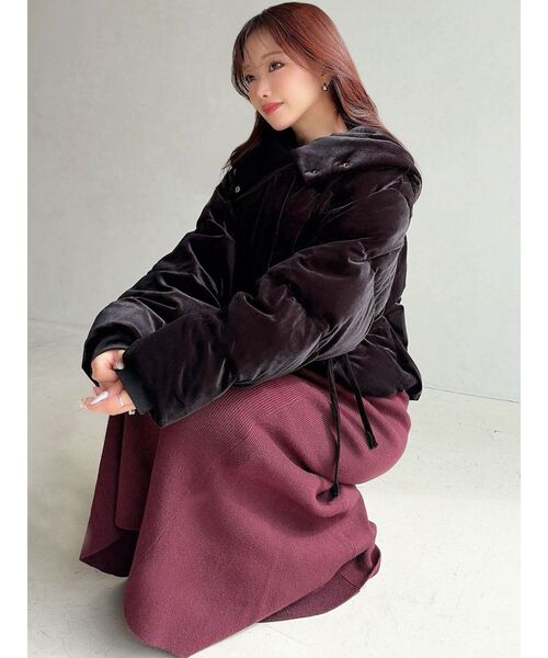 セール】リボンデザインダウンジャケット（ダウンジャケット/コート