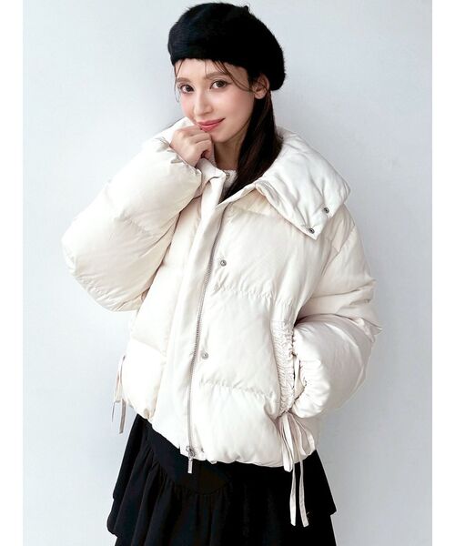 セール】リボンデザインダウンジャケット（ダウンジャケット/コート