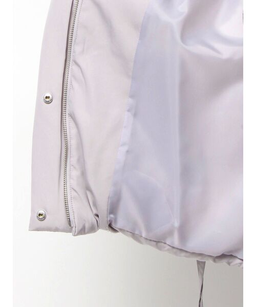 RESEXXY（リゼクシー）の「リボンデザインダウンジャケット（ダウンジャケット/コート・レディース・ブラック/ホワイト/パープル・FREE）」の4枚目の写真