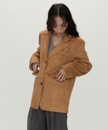 Suede Touch Tailored Jacket / スエードタッチ テーラードジャケット