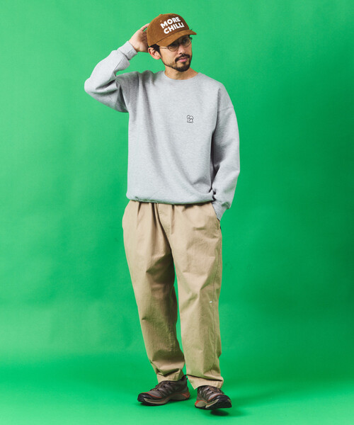 FREAK'S STORE（フリークスストア）の「matsui×FREAK'S STORE/マツイ×フリークスストア matsui×FREAK'S STORE/マツイ×フリークスストア 別注 ｢WARNING」ドローコード バックプリント クルーネックスウェット（スウェット・メンズ・チャコールグレー/グレー/ホワイト・LARGE/MEDIUM/SMALL）」の11枚目の写真
