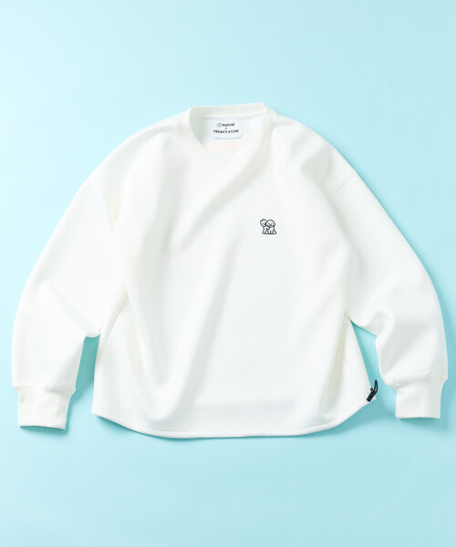 FREAK'S STORE（フリークスストア）の「matsui×FREAK'S STORE/マツイ×フリークスストア matsui×FREAK'S STORE/マツイ×フリークスストア 別注 ｢WARNING」ドローコード バックプリント クルーネックスウェット（スウェット・メンズ・チャコールグレー/グレー/ホワイト・LARGE/MEDIUM/SMALL）」の17枚目の写真