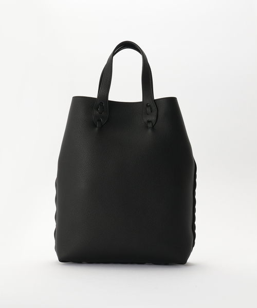 il micio(イル ミーチョ)の「IL MICIO(イルミーチョ) Pleats Tote Long(トートバッグ・メンズ・ブラック・FREE)」の6枚目の写真