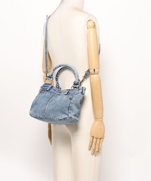 セール】an meets zakka デニムパンツ2WAYショルダーハンドバッグ