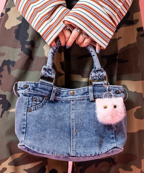 デニム ロゴ入り ハンドバッグ 楽天市場】デニムバッグ トートバッグ ショルダーバッグ 2way 大容量