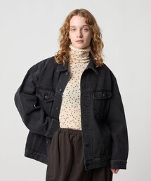 6（ロク）の「＜6(ROKU)＞シアーワッフル タートルネック（Tシャツ/カットソー・レディース）」