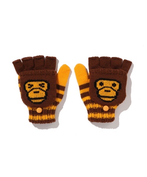 A BATHING APE（アベイシングエイプ）の「BABY MILO KNIT GLOVES（手袋