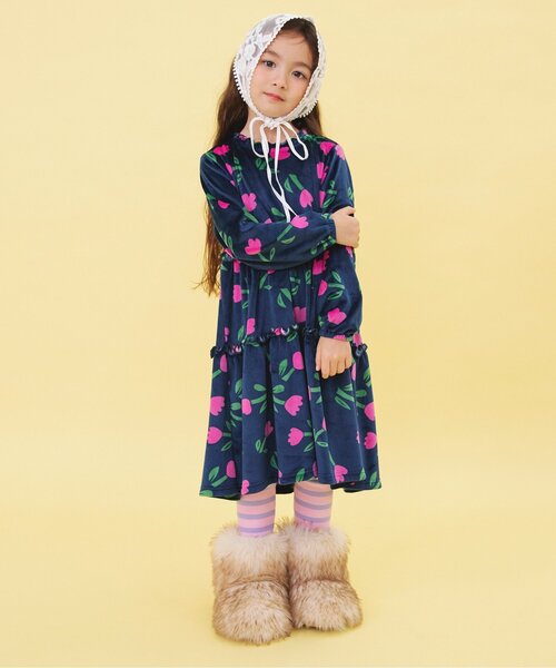 BREEZE(ブリーズ)の「【WEB限定/ジュニア対応】ボーダーリブパンツ(その他パンツ・キッズ・ブルー/オフホワイト/ピンク/グリーン・120/130/140/90/100/110)」の10枚目の写真