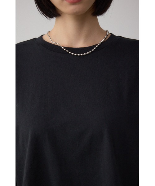 AZUL by moussy(アズールバイマウジー)の「アソートレイヤードペプラムトップス(Tシャツ/カットソー・レディース・ブラック/ホワイト・FREE)」の19枚目の写真