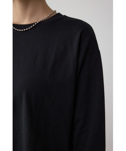 AZUL by moussy(アズールバイマウジー)の「アソートレイヤードペプラムトップス(Tシャツ/カットソー・レディース・ブラック/ホワイト・FREE)」の20枚目の写真