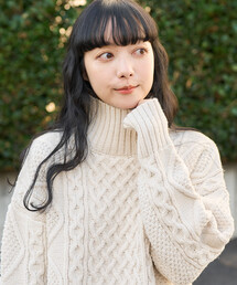 ケーブルニット プルオーバー」に該当するファッション通販 - ZOZOTOWN