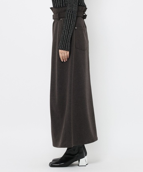 HARE（ハレ）の「ミニヘリンボーンナロースカート(HARE)（スカート・レディース・グレー/ブラック・FREE）」の20枚目の写真