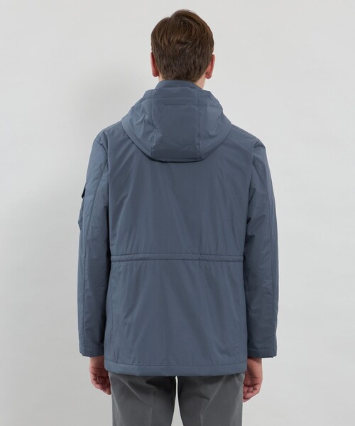 MACKINTOSH LONDON（マッキントッシュ ロンドン）の「【BERWICK】【HEAVENRY LIGHT CLOUD】ライトウェイトコーチジャケット（ブルゾン・メンズ・ブラック/ブルー・40/42/38）」の13枚目の写真