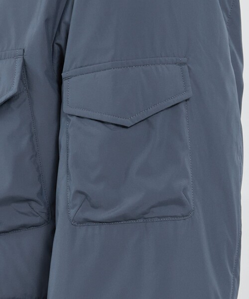 MACKINTOSH LONDON（マッキントッシュ ロンドン）の「【BERWICK】【HEAVENRY LIGHT CLOUD】ライトウェイトコーチジャケット（ブルゾン・メンズ・ブラック/ブルー・40/42/38）」の18枚目の写真