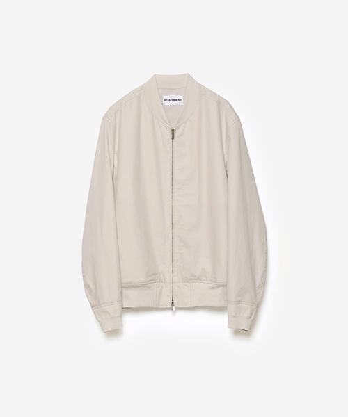 ATTACHMENT（アタッチメント）の「コットンウェザー MA-1 / CO WEATHER MA-1（MA-1・メンズ・ブラック/ダークブラウン/ライトグレー・3/2/1）」の3枚目の写真