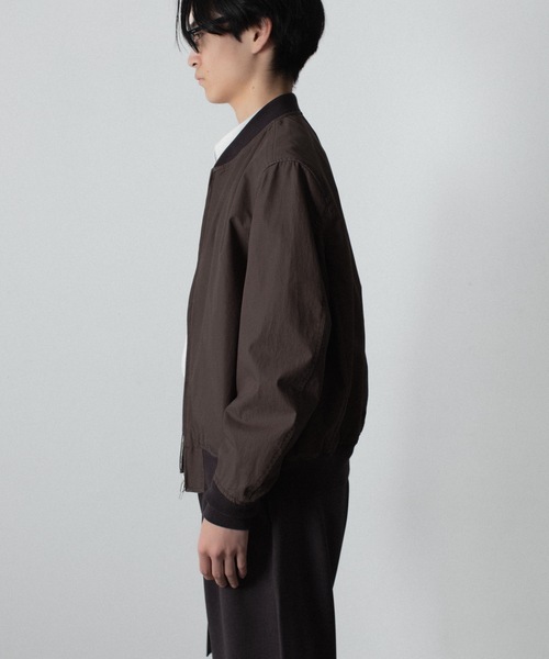 ATTACHMENT（アタッチメント）の「コットンウェザー MA-1 / CO WEATHER MA-1（MA-1・メンズ・ブラック/ダークブラウン/ライトグレー・3/2/1）」の21枚目の写真