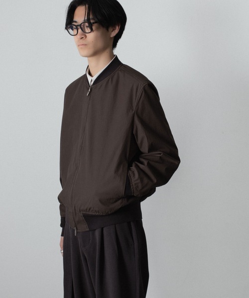 ATTACHMENT（アタッチメント）の「コットンウェザー MA-1 / CO WEATHER MA-1（MA-1・メンズ・ブラック/ダークブラウン/ライトグレー・3/2/1）」の15枚目の写真