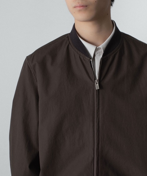 ATTACHMENT（アタッチメント）の「コットンウェザー MA-1 / CO WEATHER MA-1（MA-1・メンズ・ブラック/ダークブラウン/ライトグレー・3/2/1）」の16枚目の写真