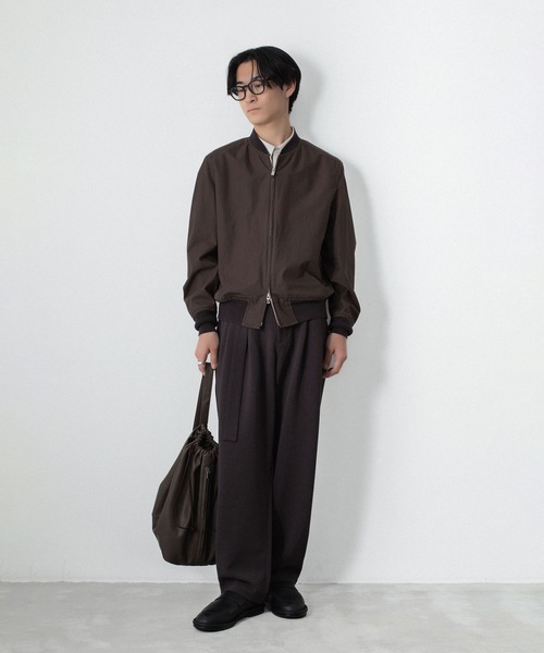 ATTACHMENT（アタッチメント）の「コットンウェザー MA-1 / CO WEATHER MA-1（MA-1・メンズ・ブラック/ダークブラウン/ライトグレー・3/2/1）」の17枚目の写真