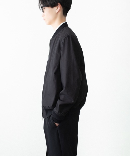 ATTACHMENT（アタッチメント）の「コットンウェザー MA-1 / CO WEATHER MA-1（MA-1・メンズ・ブラック/ダークブラウン/ライトグレー・3/2/1）」の10枚目の写真