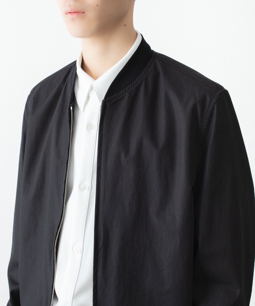 ATTACHMENT（アタッチメント）の「コットンウェザー MA-1 / CO WEATHER MA-1（MA-1・メンズ・ブラック/ダークブラウン/ライトグレー・3/2/1）」の12枚目の写真