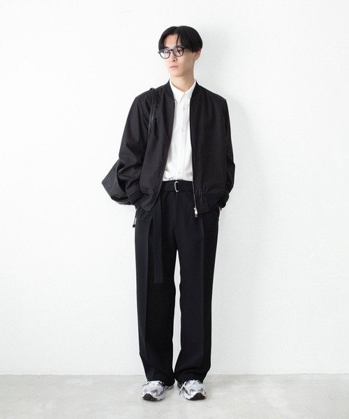 ATTACHMENT（アタッチメント）の「コットンウェザー MA-1 / CO WEATHER MA-1（MA-1・メンズ・ブラック/ダークブラウン/ライトグレー・3/2/1）」の6枚目の写真