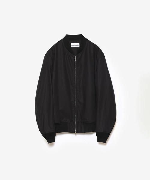 ATTACHMENT（アタッチメント）の「コットンウェザー MA-1 / CO WEATHER MA-1（MA-1・メンズ・ブラック/ダークブラウン/ライトグレー・3/2/1/4）」の11枚目の写真
