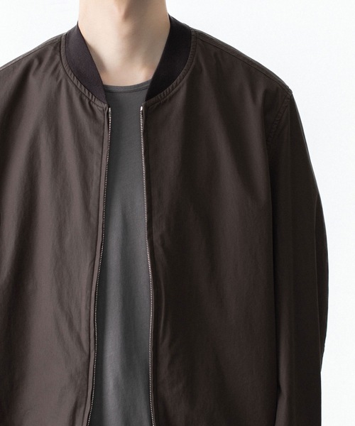 ATTACHMENT(アタッチメント)の「コットンウェザー MA-1 / CO WEATHER MA-1(MA-1・メンズ・ブラック/ダークブラウン/ライトグレー・3/2/1/4)」の18枚目の写真