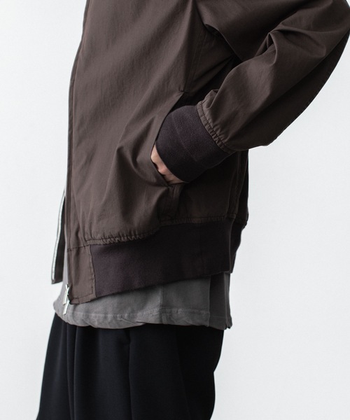 ATTACHMENT(アタッチメント)の「コットンウェザー MA-1 / CO WEATHER MA-1(MA-1・メンズ・ブラック/ダークブラウン/ライトグレー・3/2/1/4)」の20枚目の写真